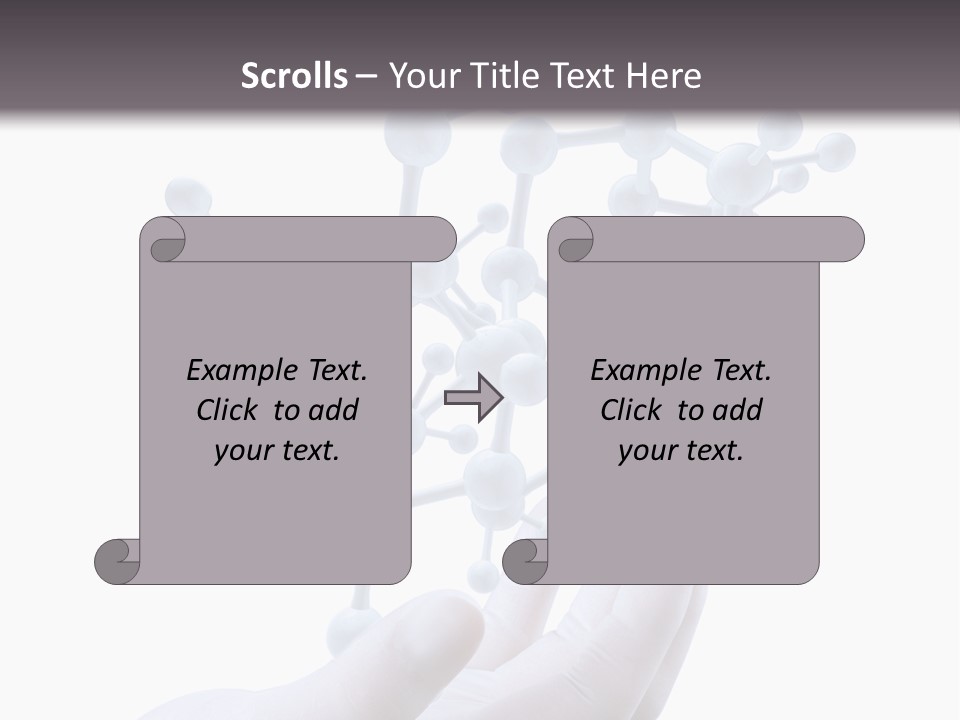 Virtual Biology White Collar Worker PowerPoint Template