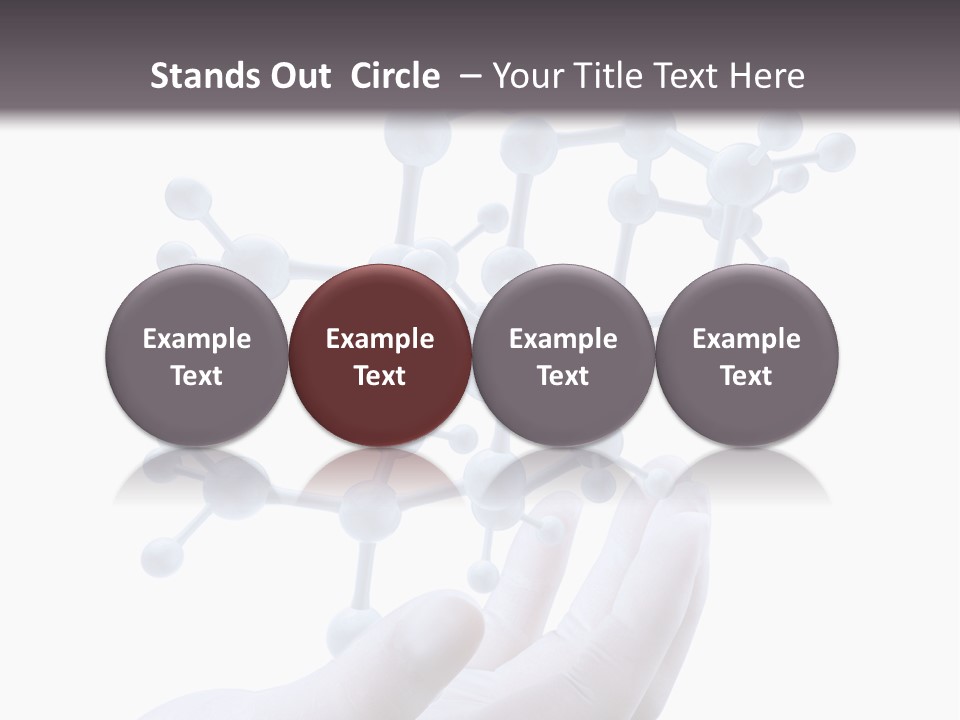 Virtual Biology White Collar Worker PowerPoint Template