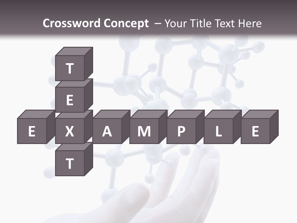 Virtual Biology White Collar Worker PowerPoint Template