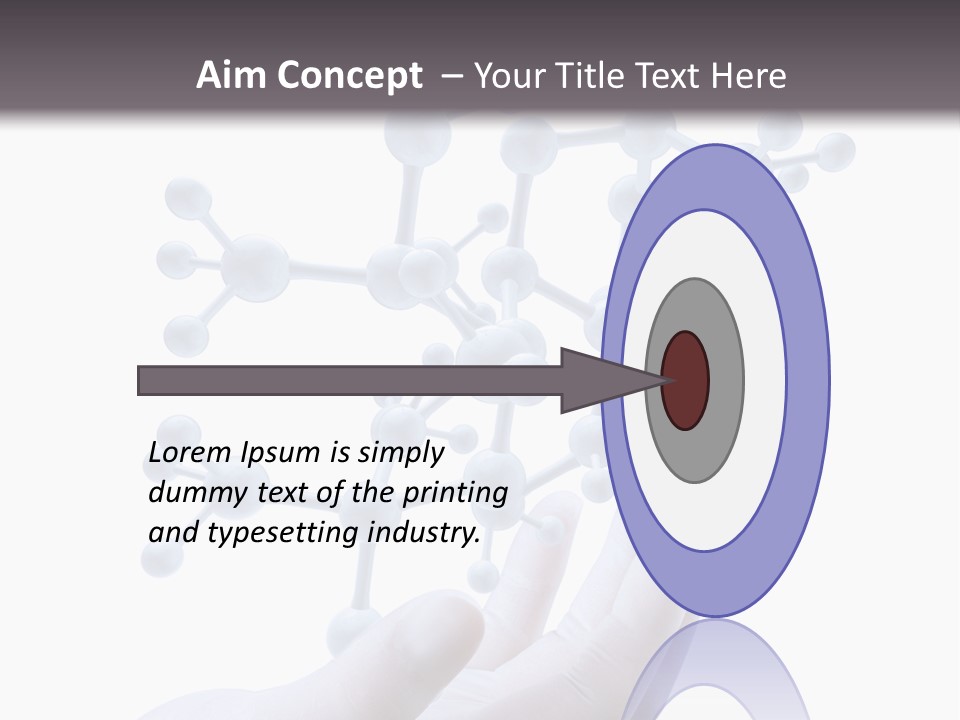 Virtual Biology White Collar Worker PowerPoint Template