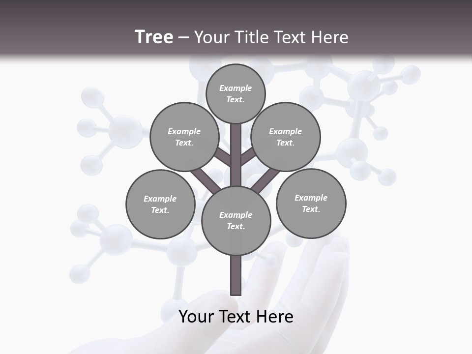 Virtual Biology White Collar Worker PowerPoint Template