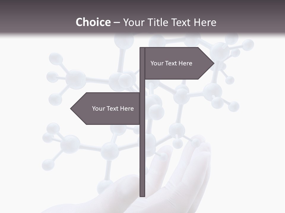 Virtual Biology White Collar Worker PowerPoint Template