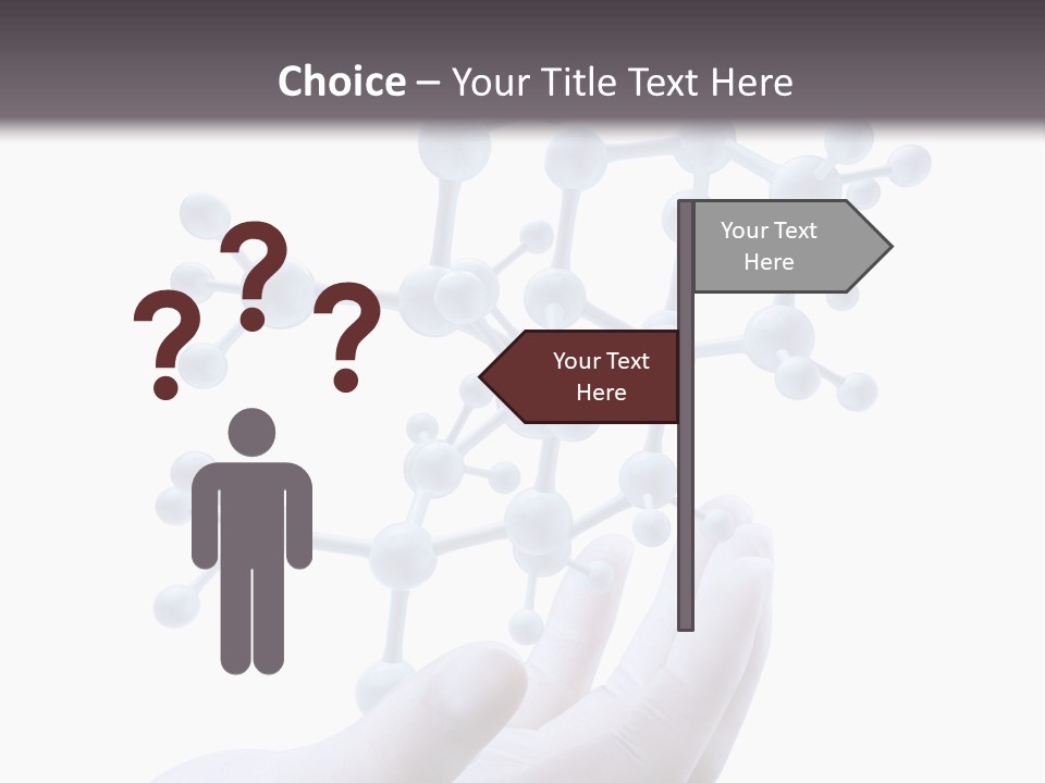 Virtual Biology White Collar Worker PowerPoint Template