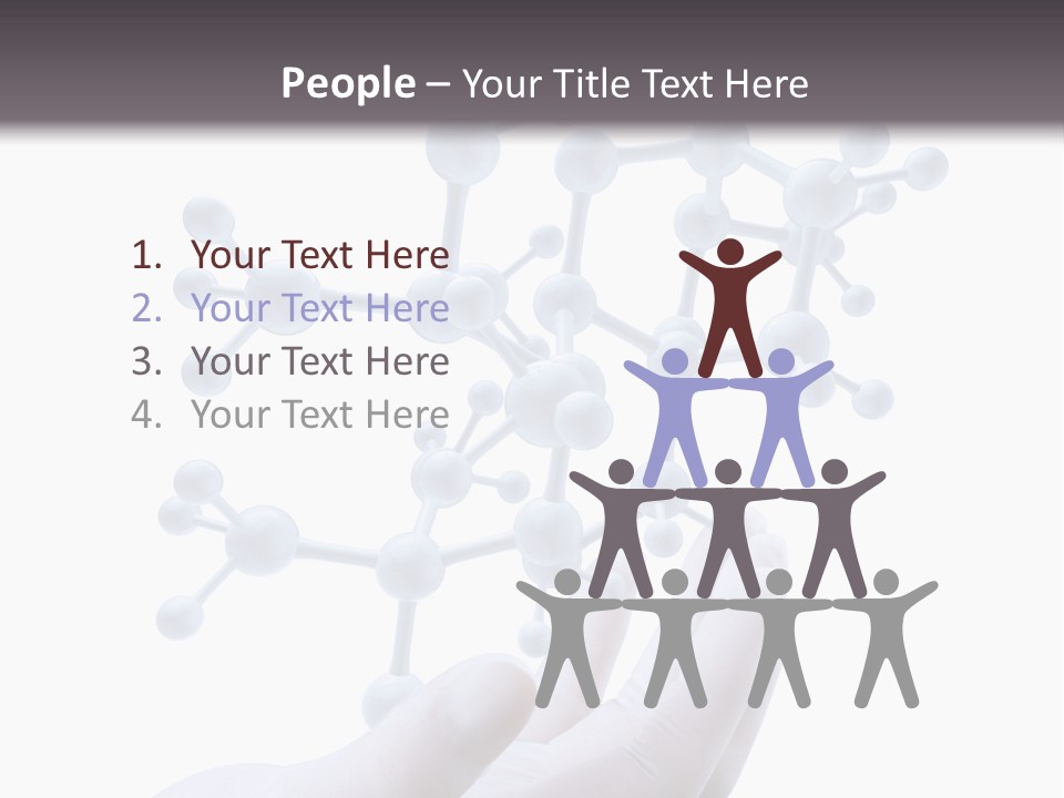 Virtual Biology White Collar Worker PowerPoint Template