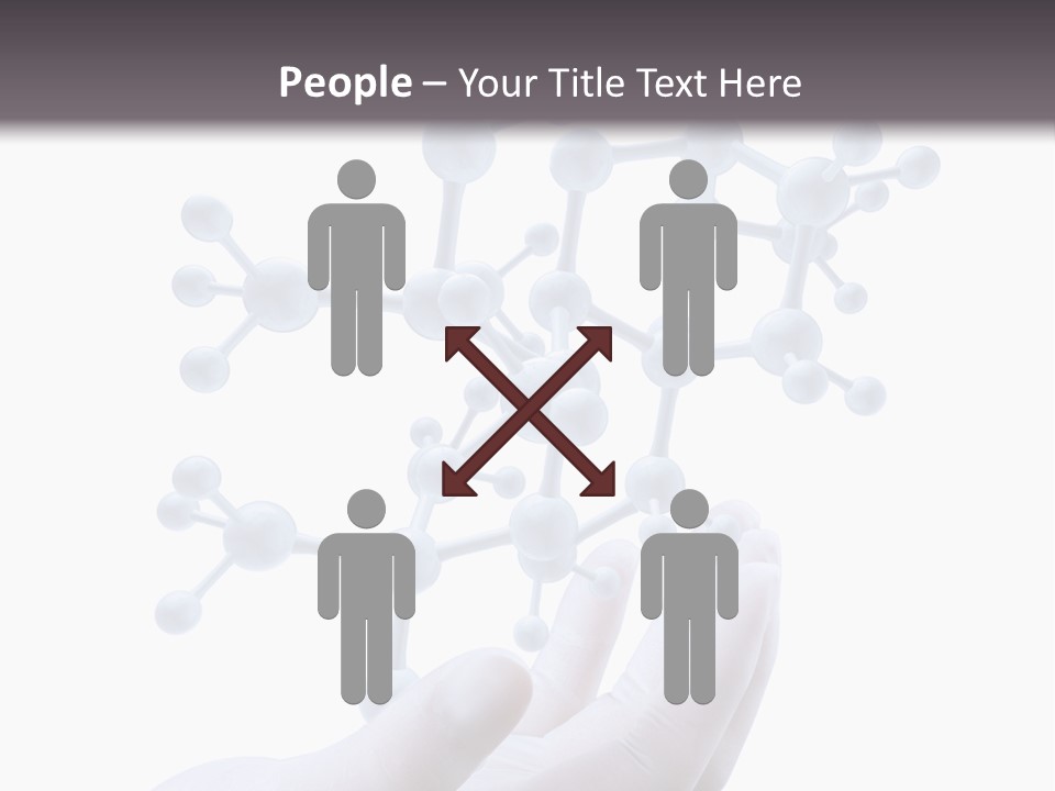 Virtual Biology White Collar Worker PowerPoint Template