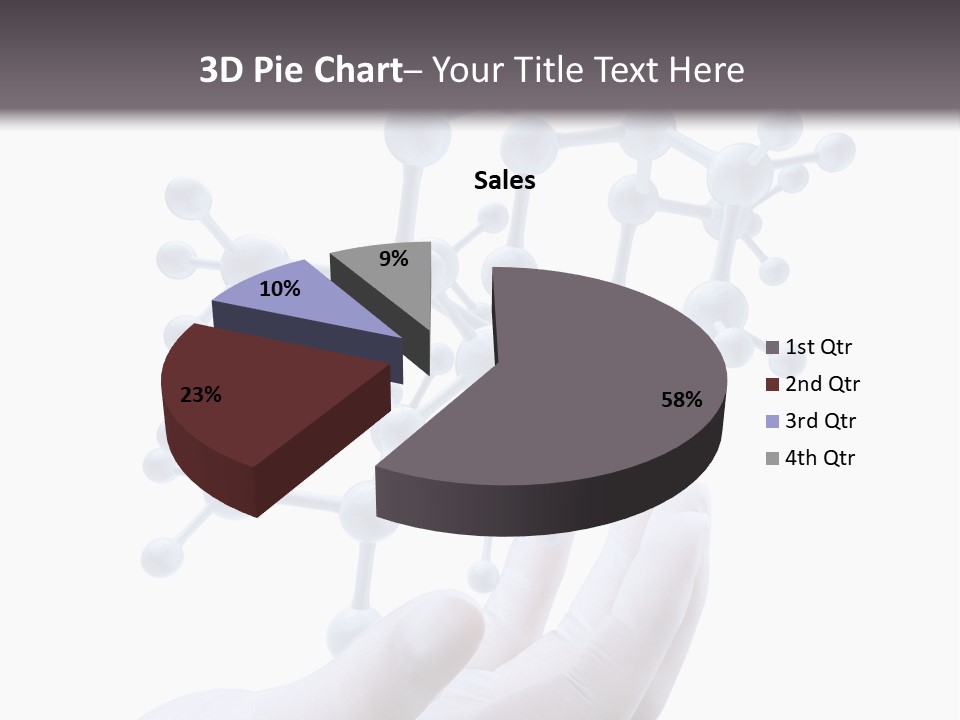 Virtual Biology White Collar Worker PowerPoint Template
