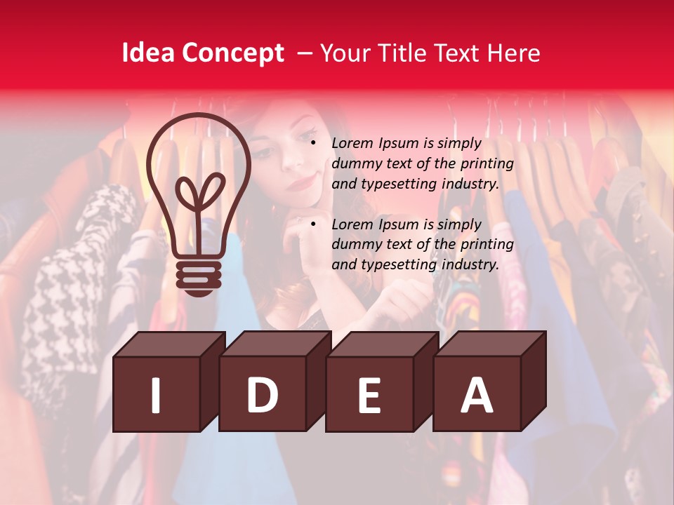 Indoors Annoyed Young PowerPoint Template