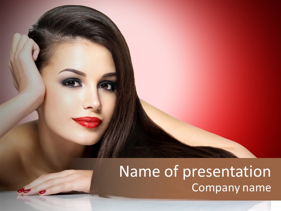 One Makeup Styling PowerPoint Template