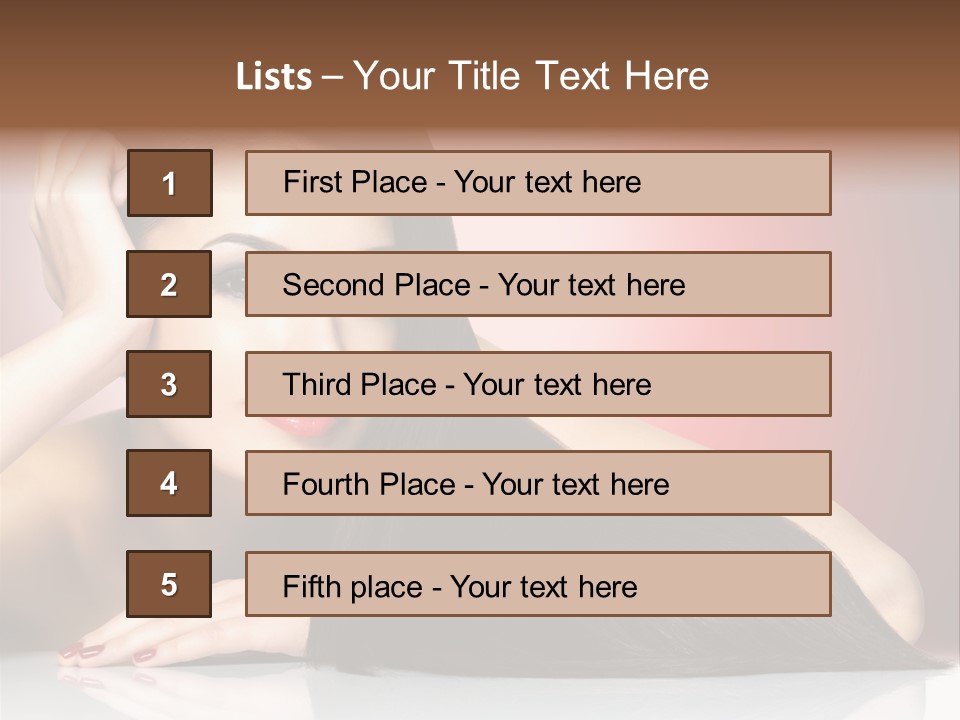 One Makeup Styling PowerPoint Template