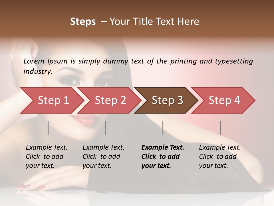One Makeup Styling PowerPoint Template