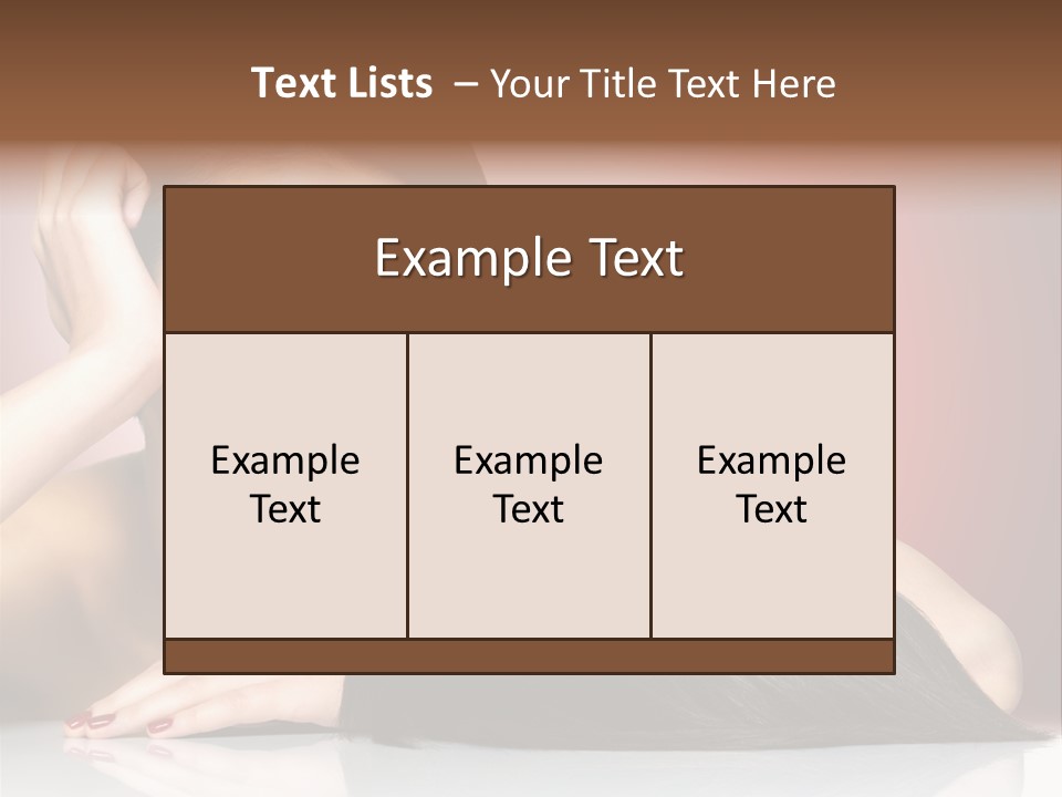 One Makeup Styling PowerPoint Template