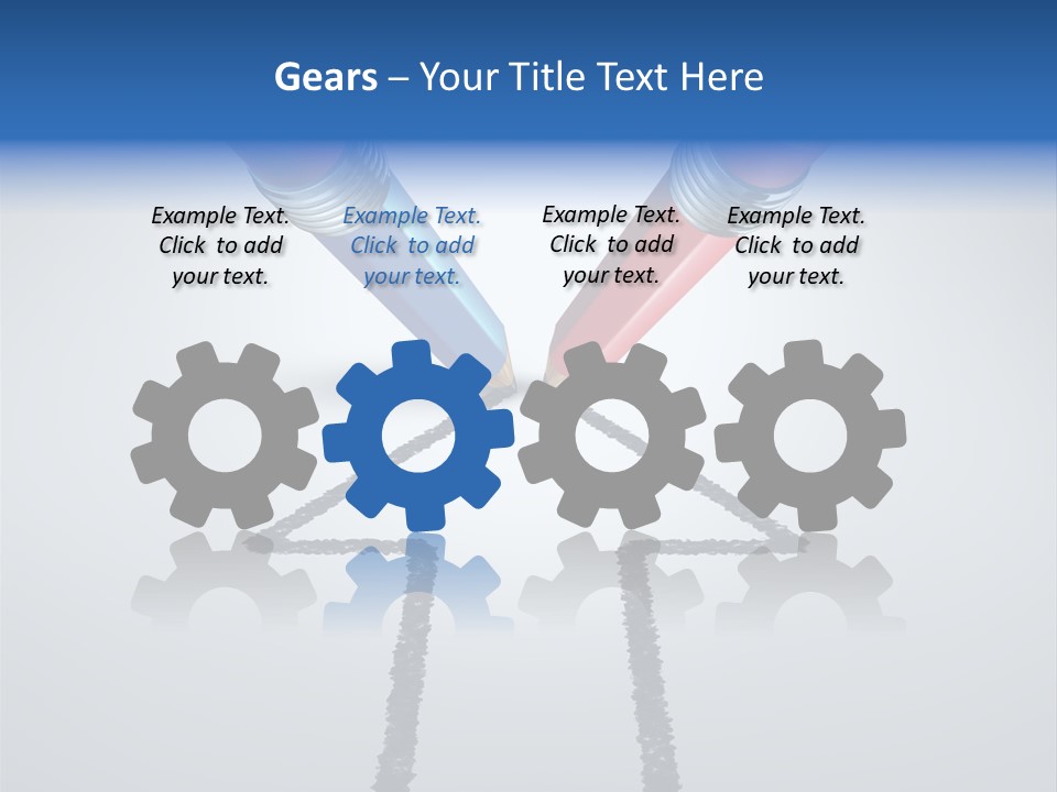 Computer Looking People PowerPoint Template