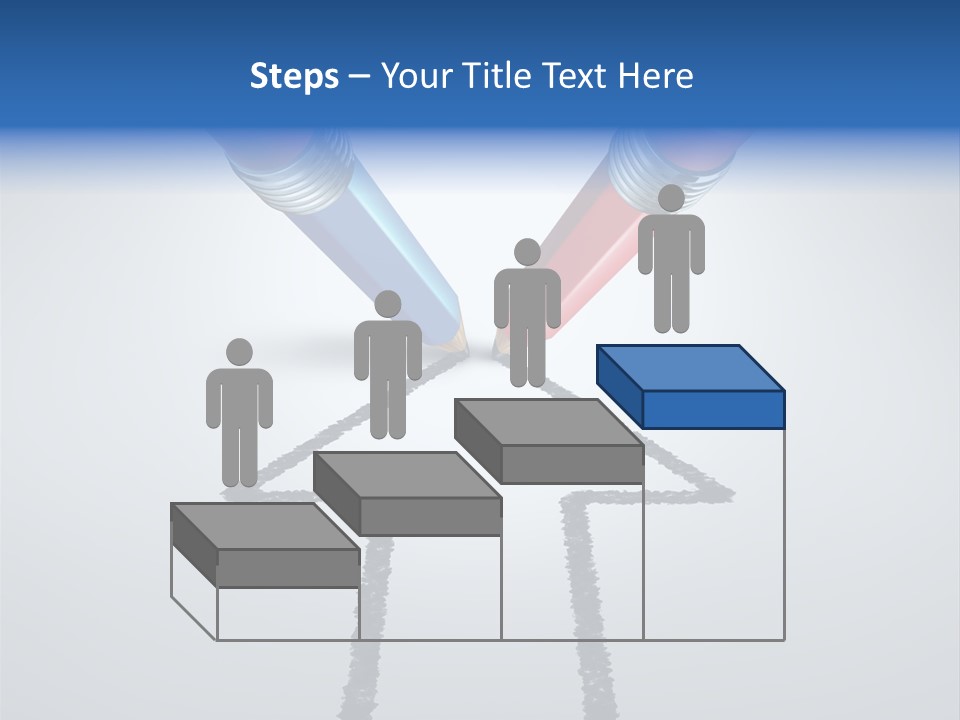 Computer Looking People PowerPoint Template