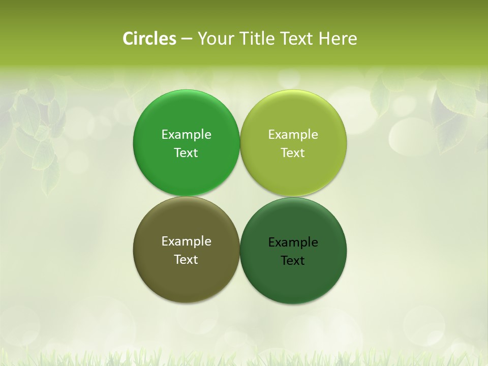 Environmental Pattern Easter PowerPoint Template