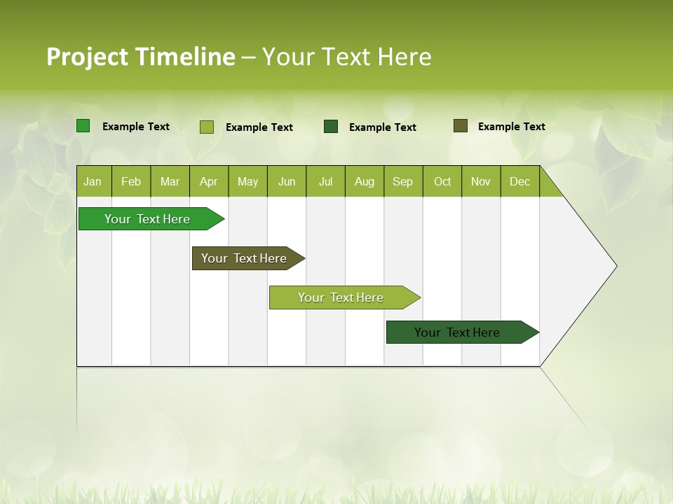 Environmental Pattern Easter PowerPoint Template