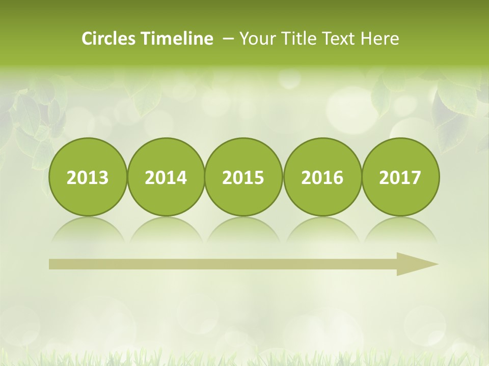 Environmental Pattern Easter PowerPoint Template