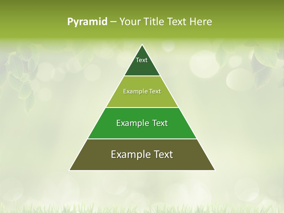 Environmental Pattern Easter PowerPoint Template