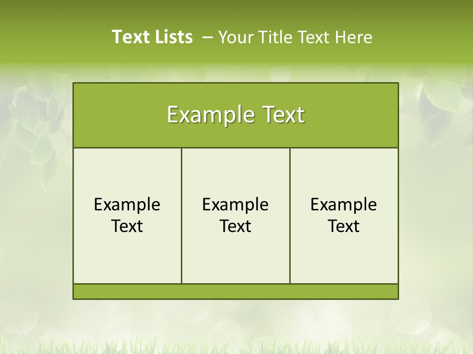 Environmental Pattern Easter PowerPoint Template