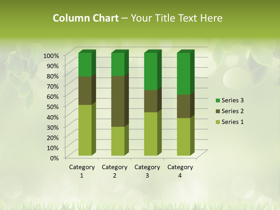 Environmental Pattern Easter PowerPoint Template