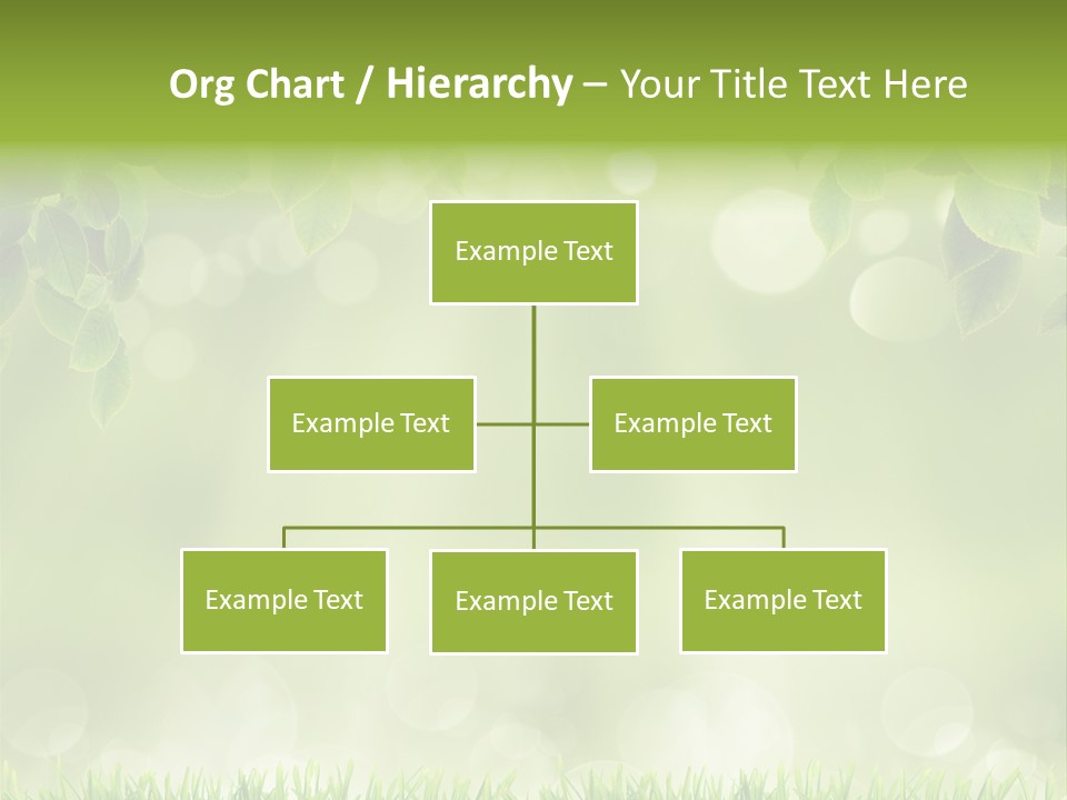 Environmental Pattern Easter PowerPoint Template