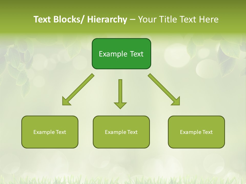 Environmental Pattern Easter PowerPoint Template