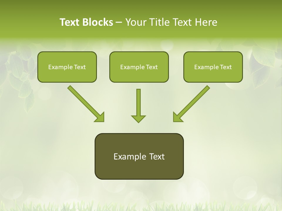 Environmental Pattern Easter PowerPoint Template