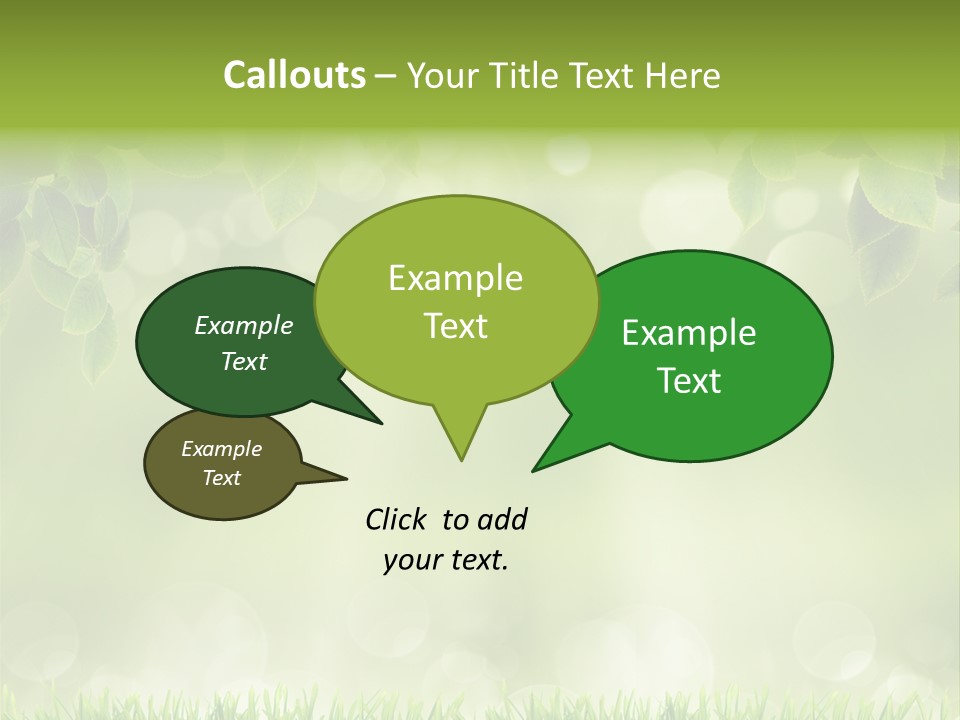 Environmental Pattern Easter PowerPoint Template