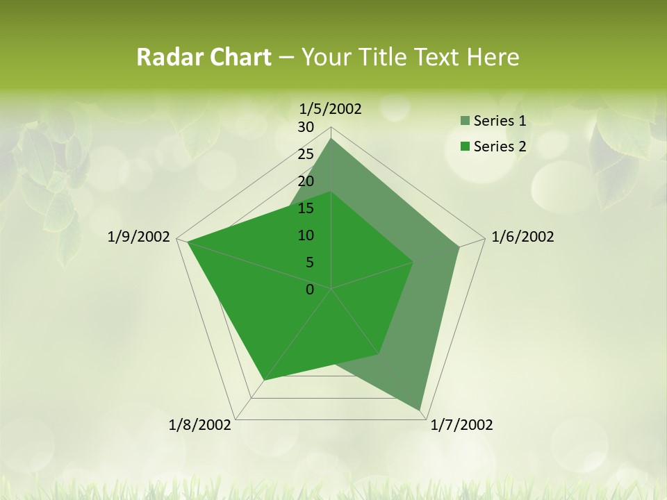Environmental Pattern Easter PowerPoint Template