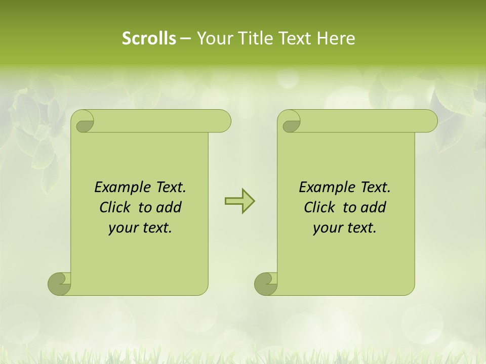 Environmental Pattern Easter PowerPoint Template