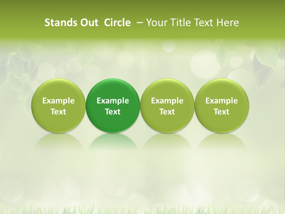 Environmental Pattern Easter PowerPoint Template