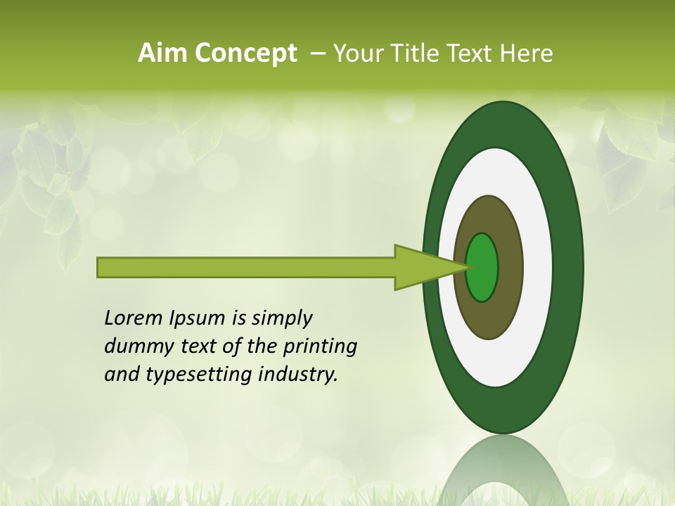 Environmental Pattern Easter PowerPoint Template