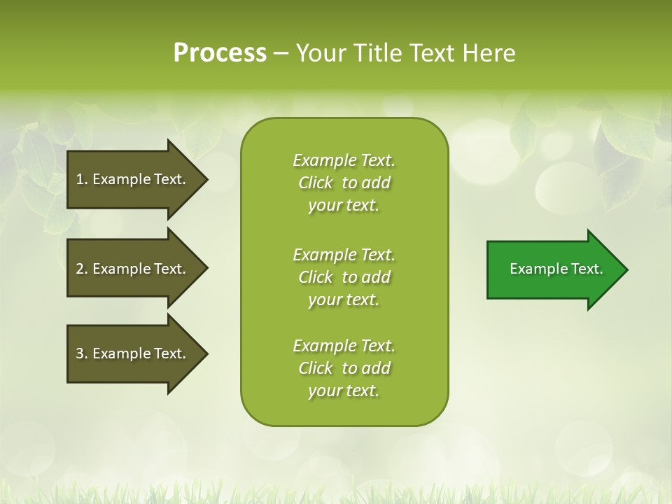Environmental Pattern Easter PowerPoint Template