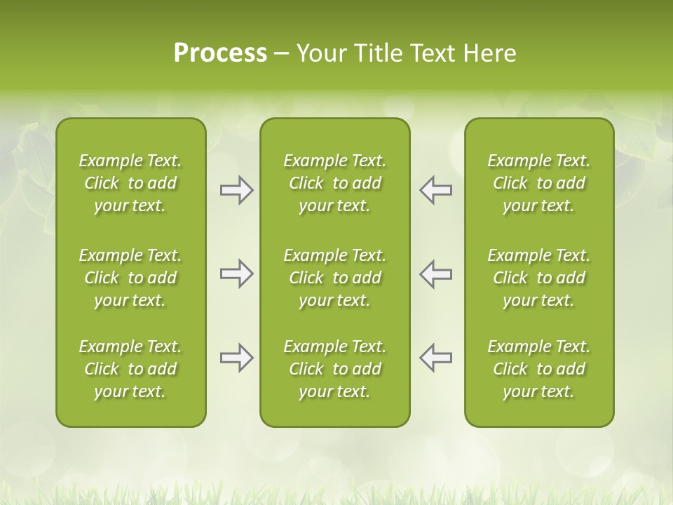 Environmental Pattern Easter PowerPoint Template