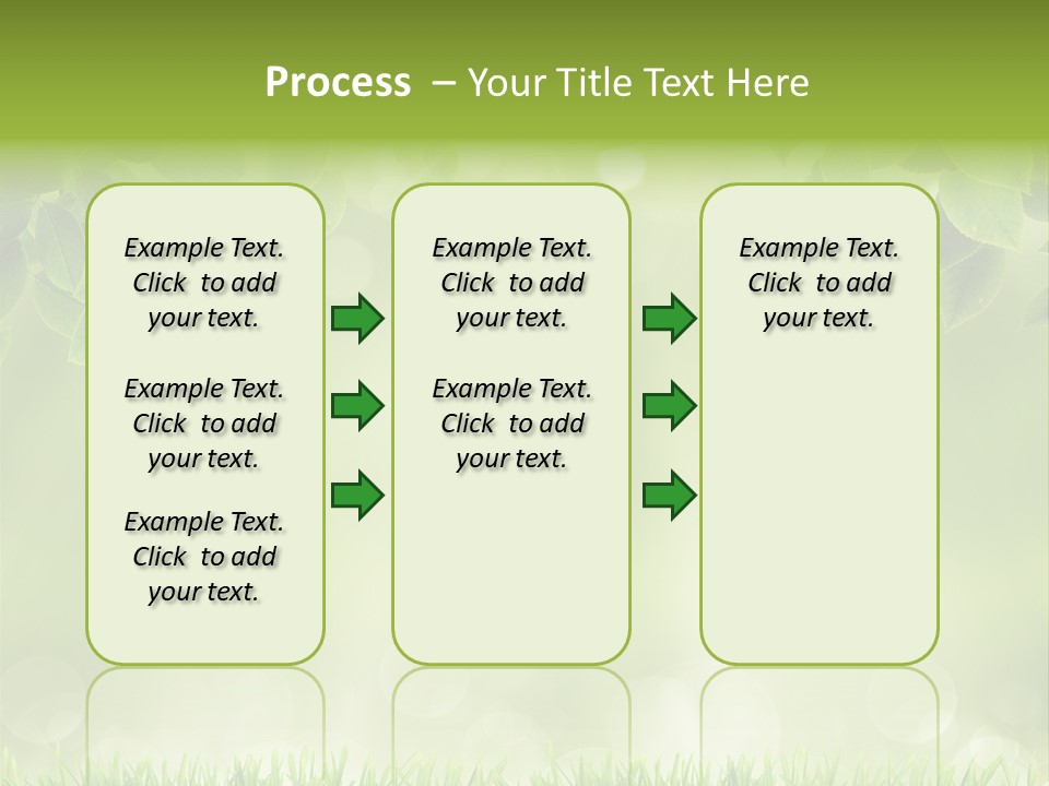 Environmental Pattern Easter PowerPoint Template