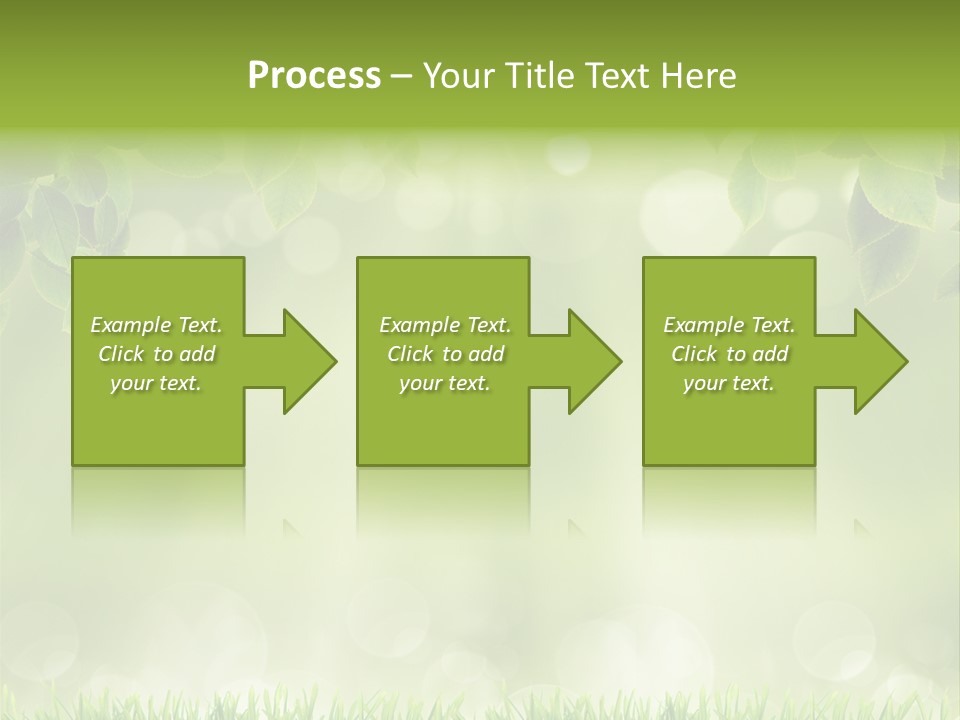 Environmental Pattern Easter PowerPoint Template