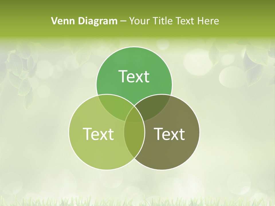 Environmental Pattern Easter PowerPoint Template