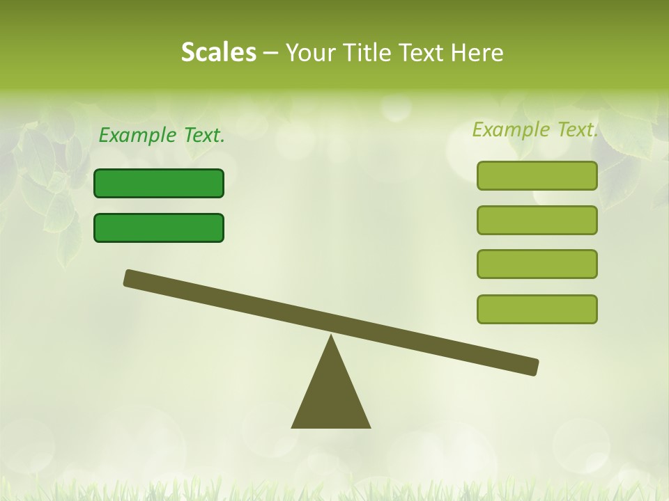 Environmental Pattern Easter PowerPoint Template