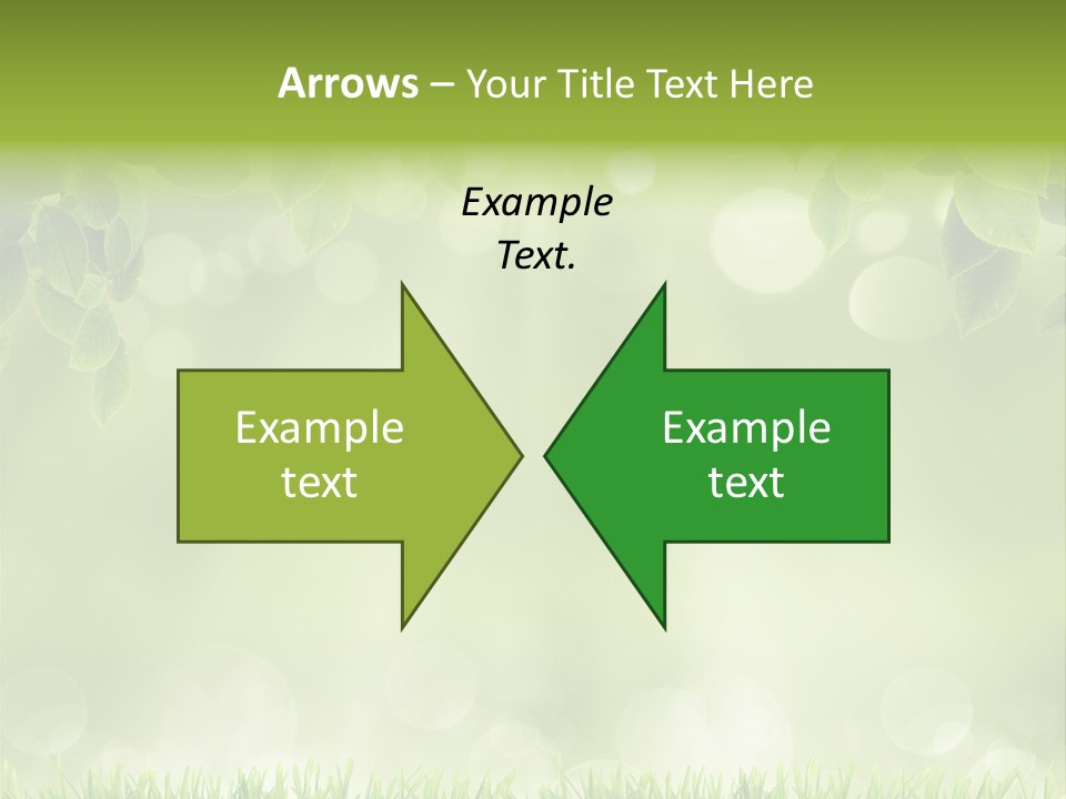 Environmental Pattern Easter PowerPoint Template