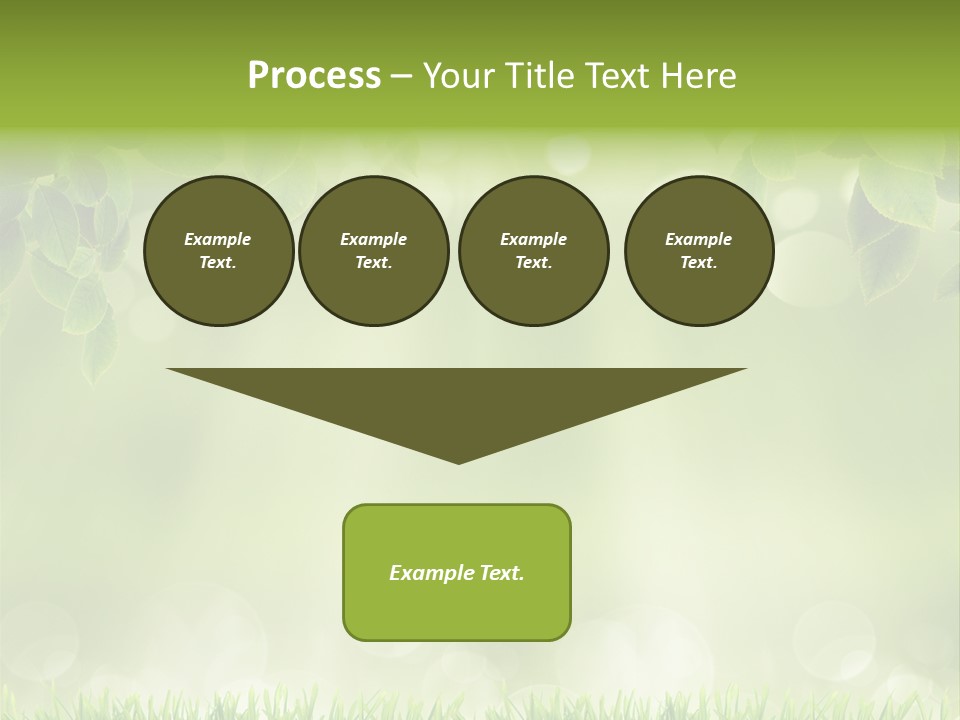 Environmental Pattern Easter PowerPoint Template
