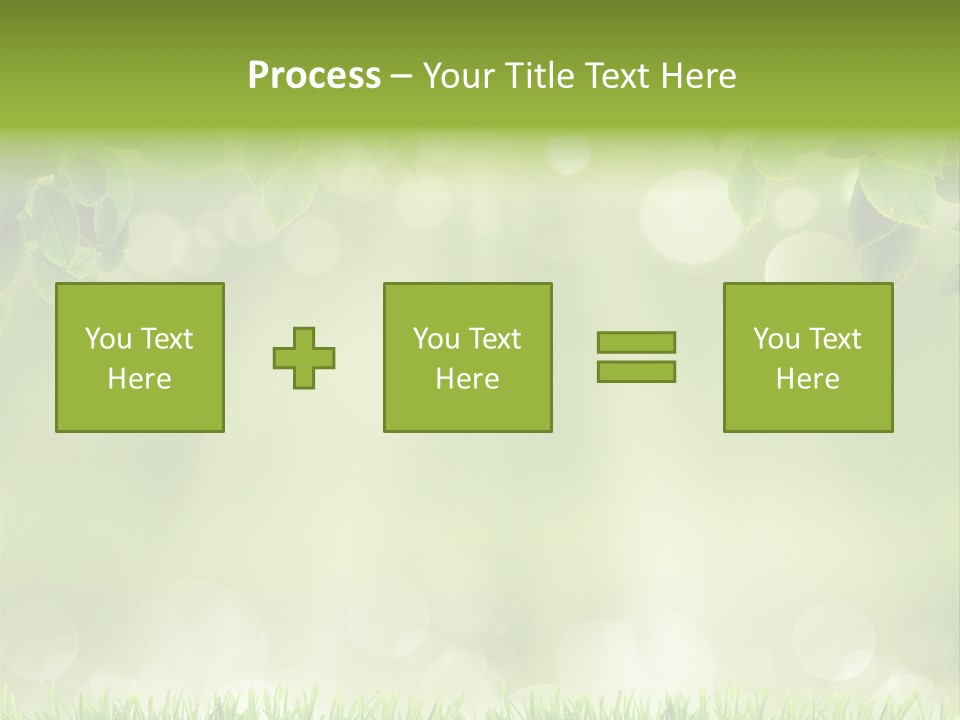 Environmental Pattern Easter PowerPoint Template