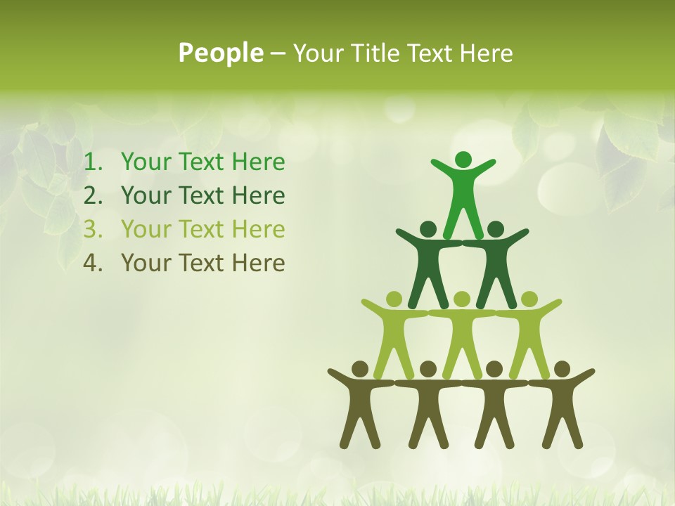 Environmental Pattern Easter PowerPoint Template