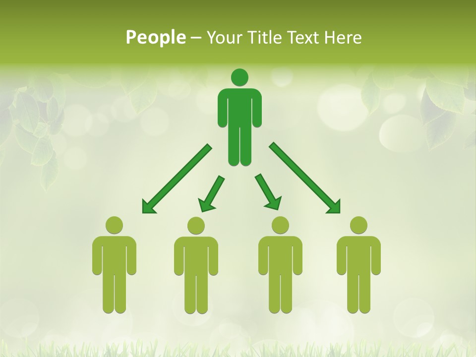 Environmental Pattern Easter PowerPoint Template