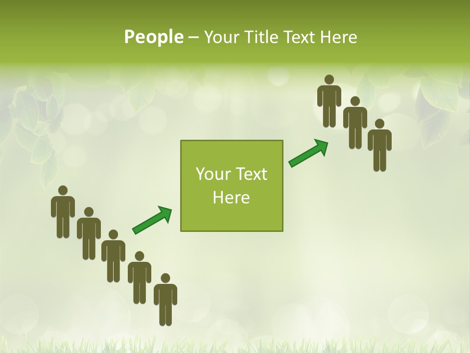 Environmental Pattern Easter PowerPoint Template