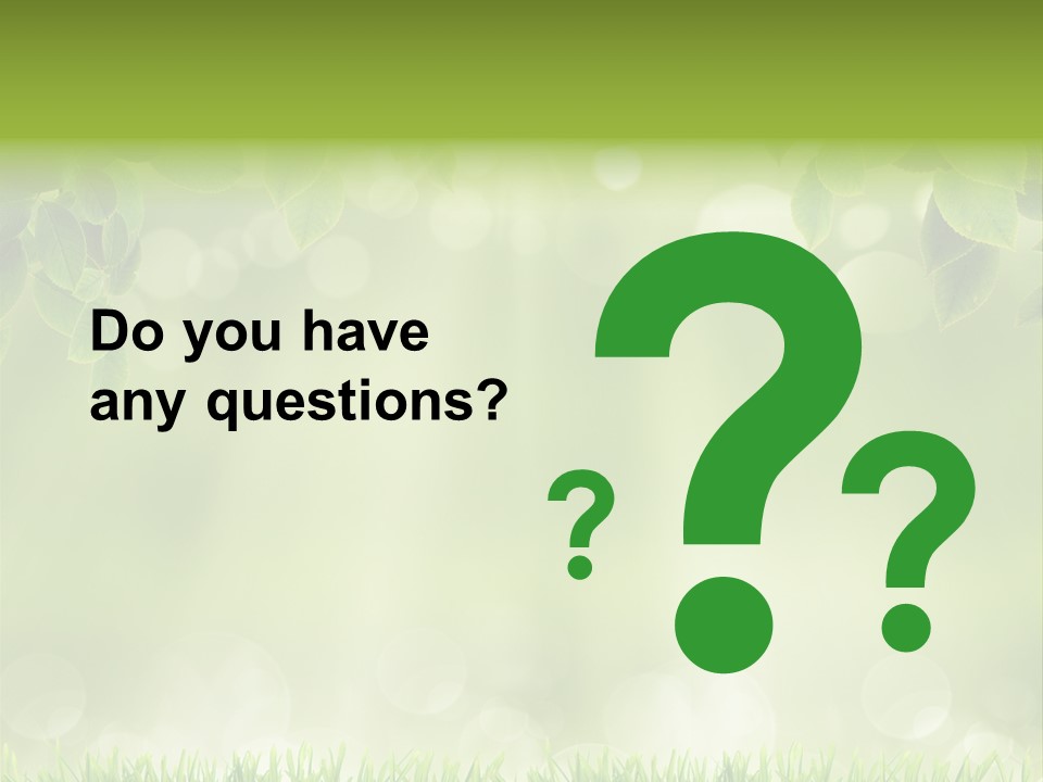 Environmental Pattern Easter PowerPoint Template