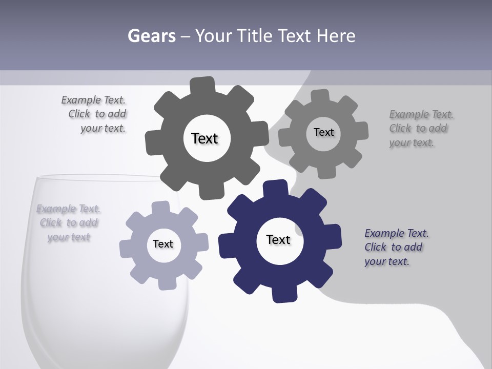 Black Abstract Happiness PowerPoint Template