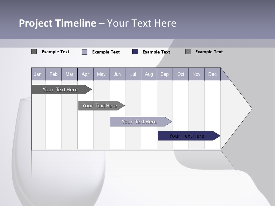 Black Abstract Happiness PowerPoint Template