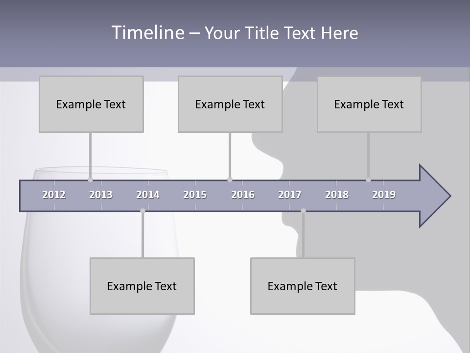 Black Abstract Happiness PowerPoint Template