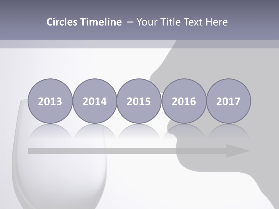 Black Abstract Happiness PowerPoint Template