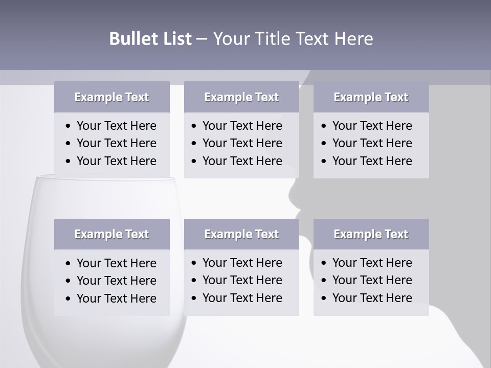 Black Abstract Happiness PowerPoint Template