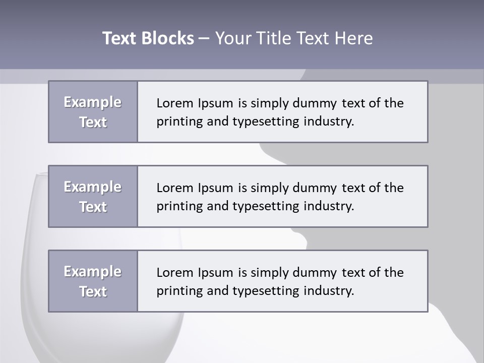 Black Abstract Happiness PowerPoint Template